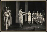 v úzadí Mária Bancíková (Salome), Andrej Bagar (Herodes), Hana Meličková (Herodias); zdroj: archív Divadelného ústavu