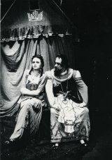 Gizela Chmelková (Herodias), Andrej Chmelko (Herodes); zdroj: archív Divadelného ústavu