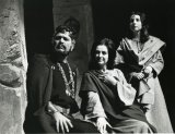 Jaroslav Vrzala (Herodes), Katarína Hrobárová (Herodias), Viera Richterová (Salome); foto Jaroslav Barák, zdroj: archív SKD Martin