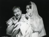 Viliam Záborský (Herodes), Soňa Valentová (Salome); foto Jozef Vavro, zdroj: archív Divadelného ústavu