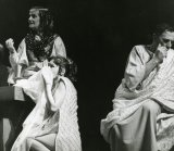 Mária Prechovská (Herodias), Emília Vášáryová (Salome), Ladislav Chudík (Herodes); zdroj: archív Divadelného ústavu