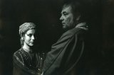 Dagmar Bajnoková (Salome), Leopold Haverl (Manahen); foto Jana Nemčoková, zdroj: archív Divadelného ústavu