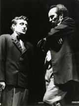 Milan Kiš (Bulanov), Andrej Rimko (Nešťastný); foto Pavol Dřízhal, zdroj: archív Divadelného ústavu